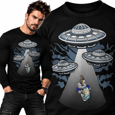 LONGSLEEVE ŚMIESZNY ASTRONAUT